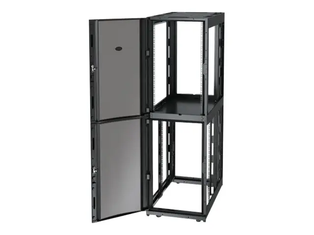 APC NetShelter SX Colocation 2 x 20U Enclosure with Sides - Rack -...