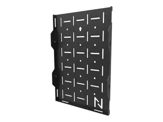 Neomounts - Monteringskomponent (lagerpanel) for AV-system - st&#229;l - svart - veggmonterbar