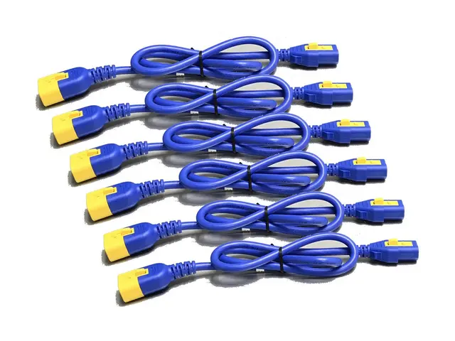 APC AP8000 - Strømkabel power IEC 60320 C13 til C14 10 A 1.22 m bl...