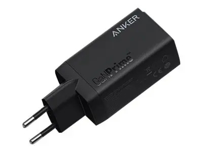 Anker 735 - Strømadapter 65 watt 5 A PowerIQ 4.0 3 utgangskontakte...