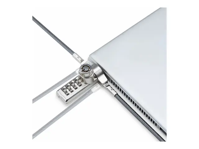 Startech 10-Pack Dual-Access Laptop Lock, 6.5ft (2m) Keyed Alike a...