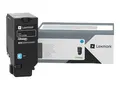 Lexmark - Cyan - original - tonerpatron LCCP for Lexmark CS730de, CX730de