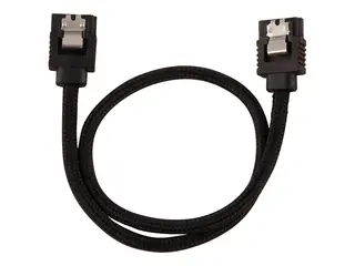 CORSAIR - SATA-kabel - Serial ATA 150/300/600 SATA (hann) til SATA (hann) - 30 cm - svart