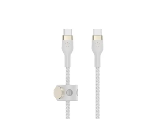 Belkin BoostCharge - USB-kabel 24 pin USB-C (hann) til 2 m hvit