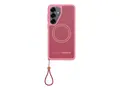 OtterBox Sole Series - Baksidedeksel for mobiltelefon nylonstoff, polykarbonatlag, termoplastisk elastomer (TPE) - Xtra Hot (rosa) - for Samsung Galaxy S26+
