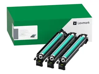 Lexmark - 3-pack - cyan, magenta, gul fotoledersett LCCP - for Lexmark CX930dse, CX931dse