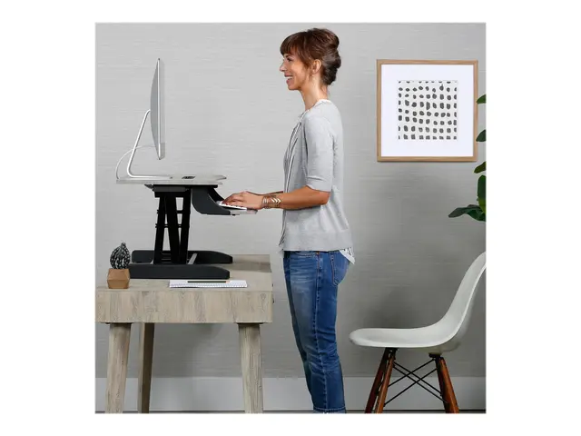 Ergotron WorkFit-Z Mini - Stående skrivebordomformer rektangulær d...