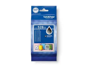 Brother LC528BK - Svart - original - pute pakke blekkpatron - for Brother MFC-J6975DW, MFC-J6977DW