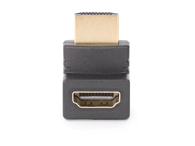 Startech Down Angle HDMI 2.0 Adapter, 90-Degree Port Saver, M/F - ...