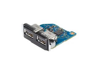 HP Flex IO V2 Card - 2 x USB 3.1 Gen1-port for EliteDesk 800 G6, 805 G6; ProDesk 400 G6 (mini desktop), 400 G7, 405 G6, 600 G6; Workstation Z1 G6 Entry