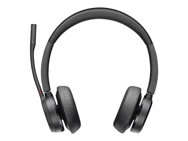 Poly Voyager 4320 - Hodesett on-ear Bluetooth trådløs svart Certif...