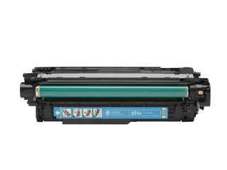 HP 654A - Cyan - original - LaserJet - tonerpatron (CF331A) for Color LaserJet Enterprise M651dn, M651n, M651xh; Color LaserJet Managed M651dnm, M651xhm
