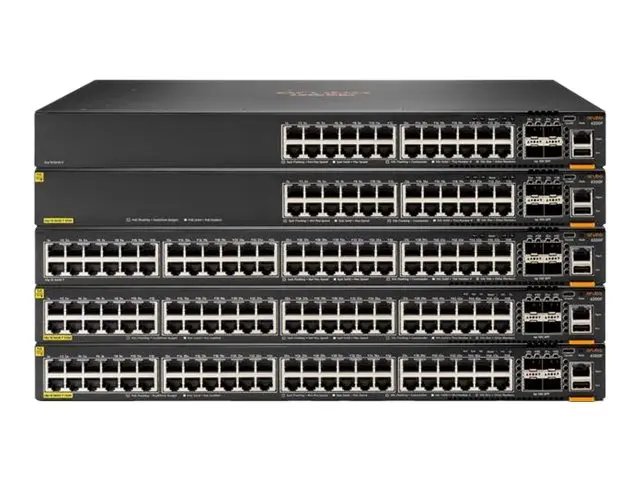 HPE Aruba 6200M 36G 12SR5 Class6 PoE 4SFP+ Switch - Max. Stacking ...