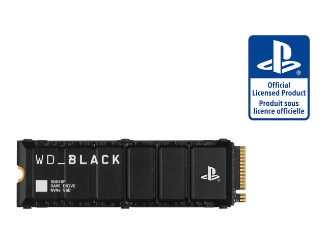 WD Black SN850P NVMe SSD WDBBYV0020BNC-WRSN - 2 TB intern M.2 2280...