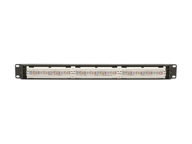 Eaton Tripp Lite Series Cat6 24-Port Patch Panel - PoE+ Compliant,...