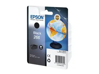 Epson 266 - 6 ml - svart - original - blekkpatron for WorkForce WF-100W