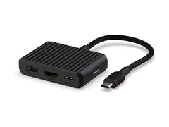 UNISYNK 3 Port Hub V2 - Dokkingstasjon USB-C - HDMI