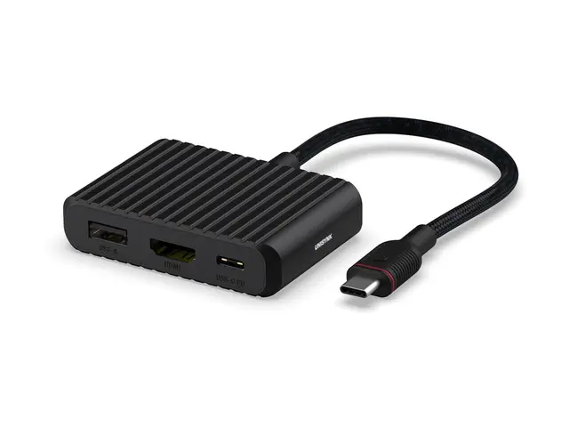 UNISYNK 3 Port Hub V2 - Dokkingstasjon USB-C HDMI