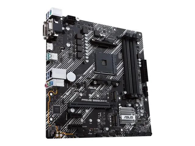 ASUS PRIME B550M-K - Hovedkort micro ATX Socket AM4 AMD B550 Chips...