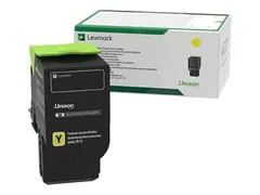 Lexmark - Ekstra høy ytelse - gul original - tonerpatron LCCP, LRP - for Lexmark CS421, CS521, CS622, CX421, CX522, CX622, CX625