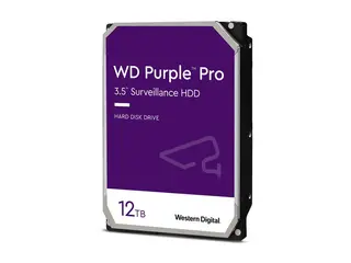 WD Purple Pro WD122PURP - Harddisk - 12 TB intern - 3.5&quot; - SATA 6Gb/s - 7200 rpm - buffer: 512 MB