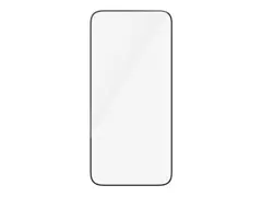 PanzerGlass - Skjermbeskyttelse for mobiltelefon ultravid passform med EasyAligner - glass - rammefarge svart - for Apple iPhone 15 Plus