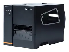 Brother TJ-4005DN - Etikettskriver direktetermisk - Rull (12 cm) - 203 dpi - inntil 152 mm/sek - seriell, USB 2.0 vert, USB 2.0, LAN