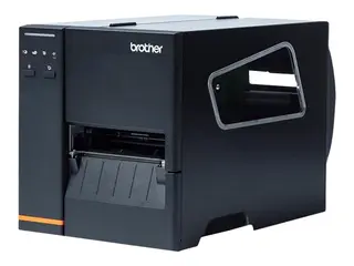 Brother TJ-4005DN - Etikettskriver - direktetermisk Rull (12 cm) - 203 dpi - inntil 152 mm/sek - seriell, USB 2.0 vert, USB 2.0, LAN