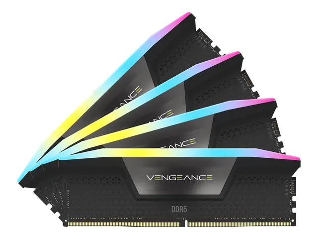CORSAIR Vengeance RGB - DDR5 sett 96 GB: 4 x 24 GB DIMM 288-pin 32...