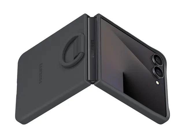 Samsung EF-PF766 - Baksidedeksel for mobiltelefon med ring silikon...