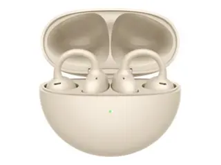 Huawei FreeBuds - True wireless-hodetelefoner med mikrofon &#229;pent &#248;re - aktiv st&#248;ydemping - beige