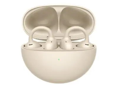 Huawei FreeBuds - True wireless-hodetelefoner med mikrofon åpent ø...