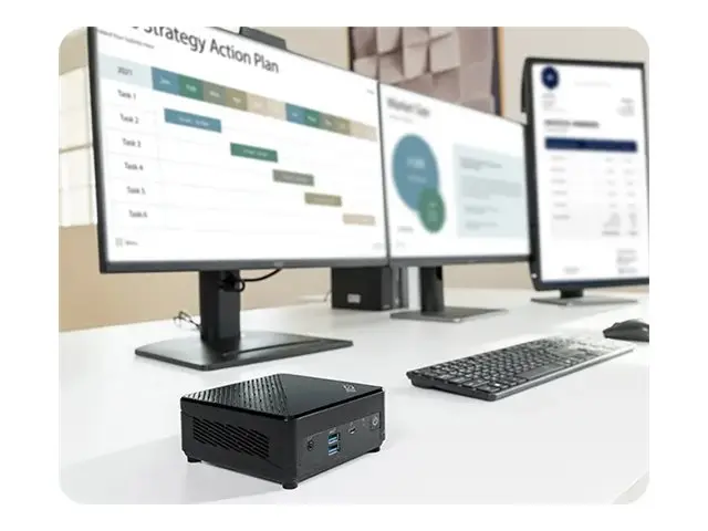 MSI CUBI 5 1M 437BEU - mini-PC Core 7 150U 1.8 GHz 0 GB uten HDD