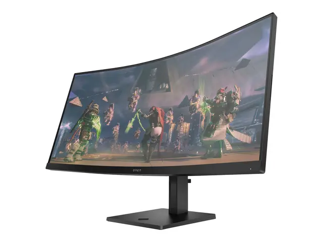 OMEN by HP 34c - LED-skjerm gaming kurvet 34" 3440 x 1440 WQHD @ 1...