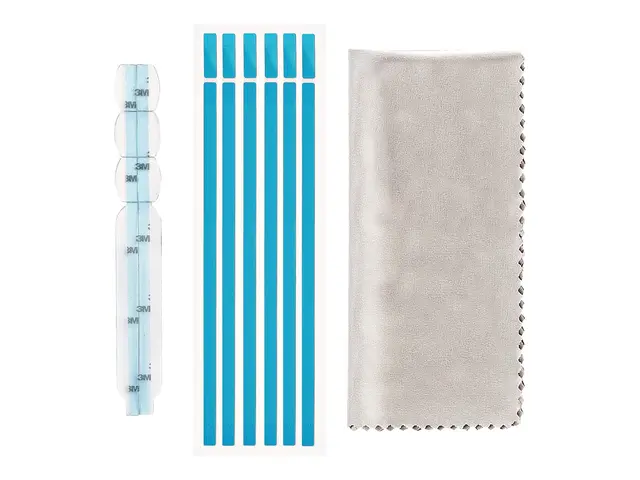 StarTech.com Privacy Screen Adhesive Strips and Mounting Tabs, Ins...