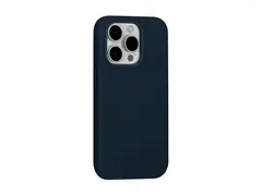 dbramante1928 Roskilde - Baksidedeksel for mobiltelefon MagSafe-samsvar - helnarvet lær - blå - for Apple iPhone 15 Pro