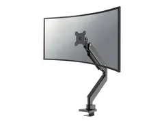 Neomounts NM-D775PLUS - Monteringssett - full bevegelse for LCD-skjerm - aluminium - svart - skjermst&#248;rrelse: 10&quot;-49&quot; - klemmemonterbar, malje, skrivebordsmonterbar