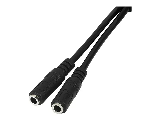 StarTech.com 4 Position to 2x 3 3.5mm Headset Splitter Adapter - H...