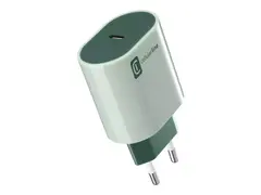 Cellular Line #Stylecolor - Str&#248;madapter 20 watt - 3 A - PD (24 pin USB-C) - gr&#248;nn