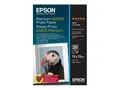 Epson Premium - Blank - hvit - 100 x 150 mm 255 g/m&#178; - 20 ark fotopapir - for EcoTank ET-1810, 2810, 2811, 2814, 2815, 2820, 2825, 2826, 2850, 2851, 2856, 4800, 4850