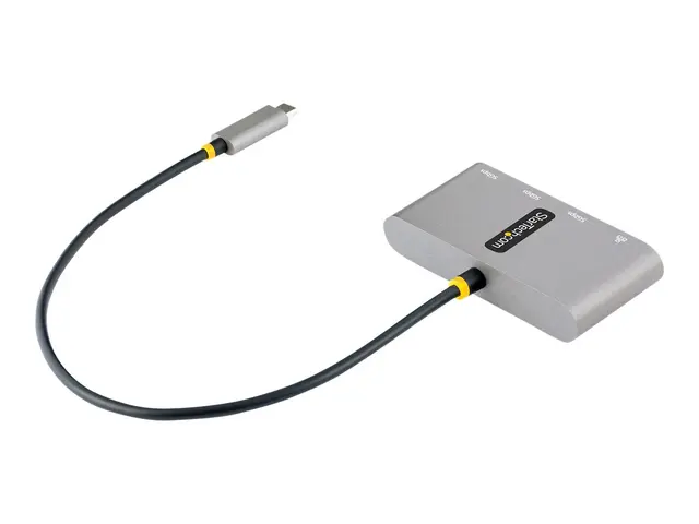 StarTech.com 3-Port USB-C Hub with Ethernet, 3x USB-A Ports, Gigab...
