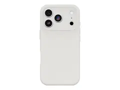 OtterBox Figura Series - Baksidedeksel for mobiltelefon MagSafe-samsvar - polykarbonat, termoplastisk elastomer (TPE) - hvit - for Apple iPhone 17 Pro