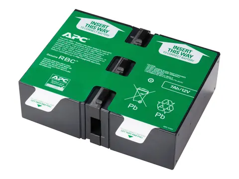 APC Replacement Battery Cartridge #123 - UPS-batteri 1 x batteri - blysyre - for P/N: BX1350M, BX1350M-LM60, SMT750RM2UCNC, SMT750RM2UNC, SMT750RMI2UC, SMT750RMI2UNC