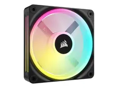 CORSAIR iCUE LINK QX120 RGB - Kabinettvifte med temperatursensor - 120 mm - svart