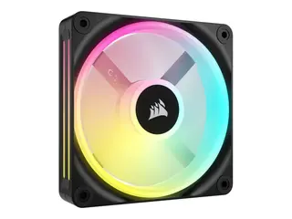 CORSAIR iCUE LINK QX120 RGB - Kabinettvifte med temperatursensor - 120 mm - svart