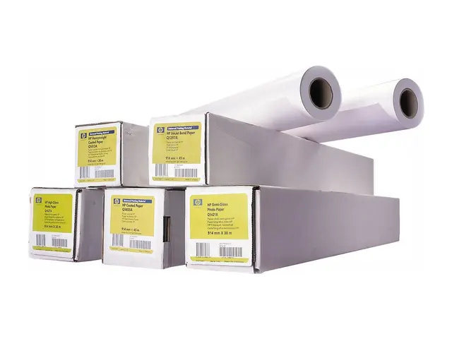 HP - Matt - belagt - 4,5 millitommer - Rull (91,4 cm x 45,7 m) - 9...