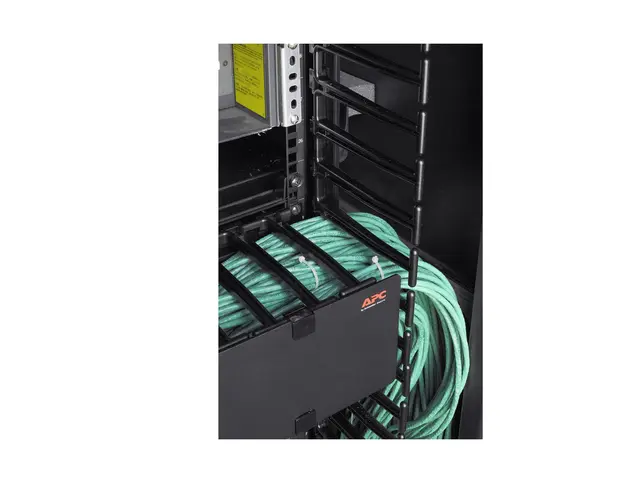 APC NetShelter SX Enclosure with Sides - Rack svart 42U TAA-samsvar
