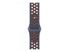Apple Nike - Bånd for smart armbåndsur - 46mm M/L (passer håndledd på 160 - 210 mm) - blå flamme
