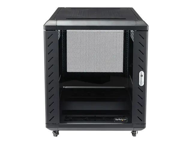 StarTech.com 12U AV Rack Cabinet - Network Rack with Glass Door - ...