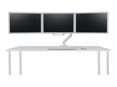 Ergotron HX - Monteringskomponent (h&#229;ndtak, 3 svingtapper, trippelhengslet bue) for 3 LCD-skjermer - hvit - skjermst&#248;rrelse: inntil 24&quot; - armmonterbar - for P/N: 45-475-216